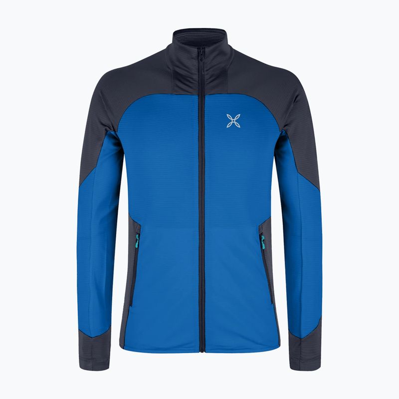 Кофта чоловіча Montura Rise Maglia b.blue/graphite blue