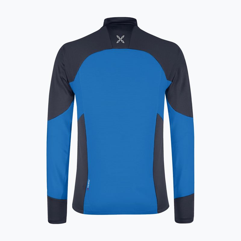 Кофта чоловіча Montura Rise Maglia b.blue/graphite blue 2