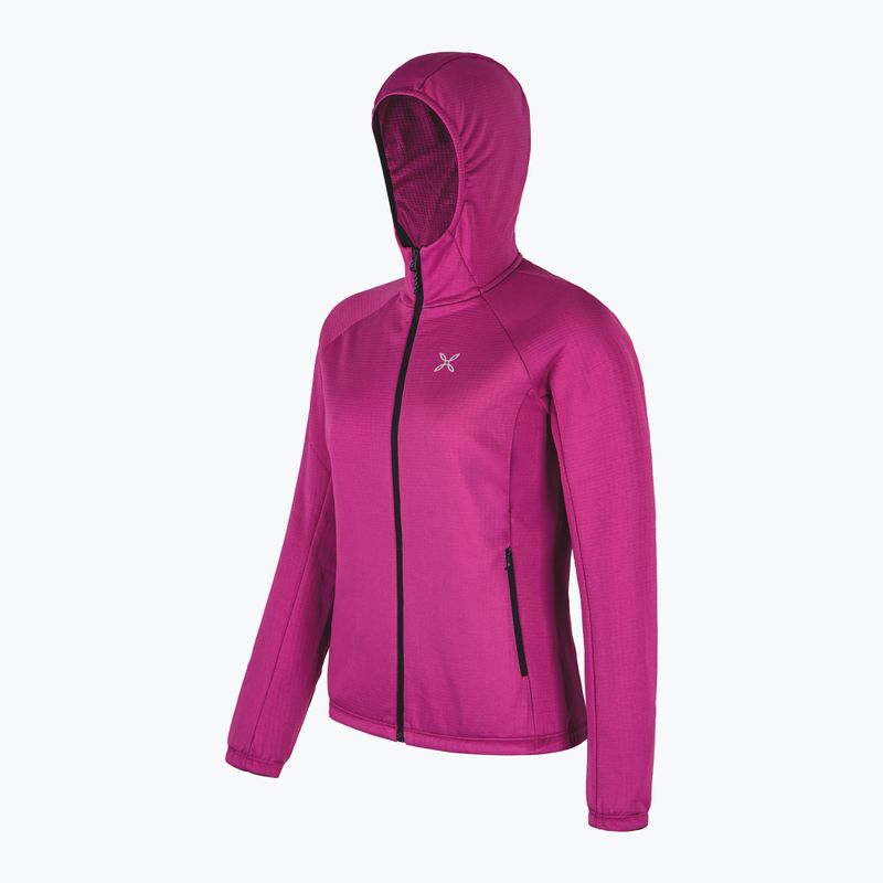 Кофта жіноча Montura Fadis Grid Hooded Maglia baton rougue 9