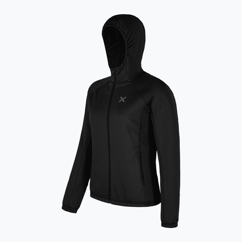 Кофта жіноча Montura Fadis Grid Hooded Maglia black 3