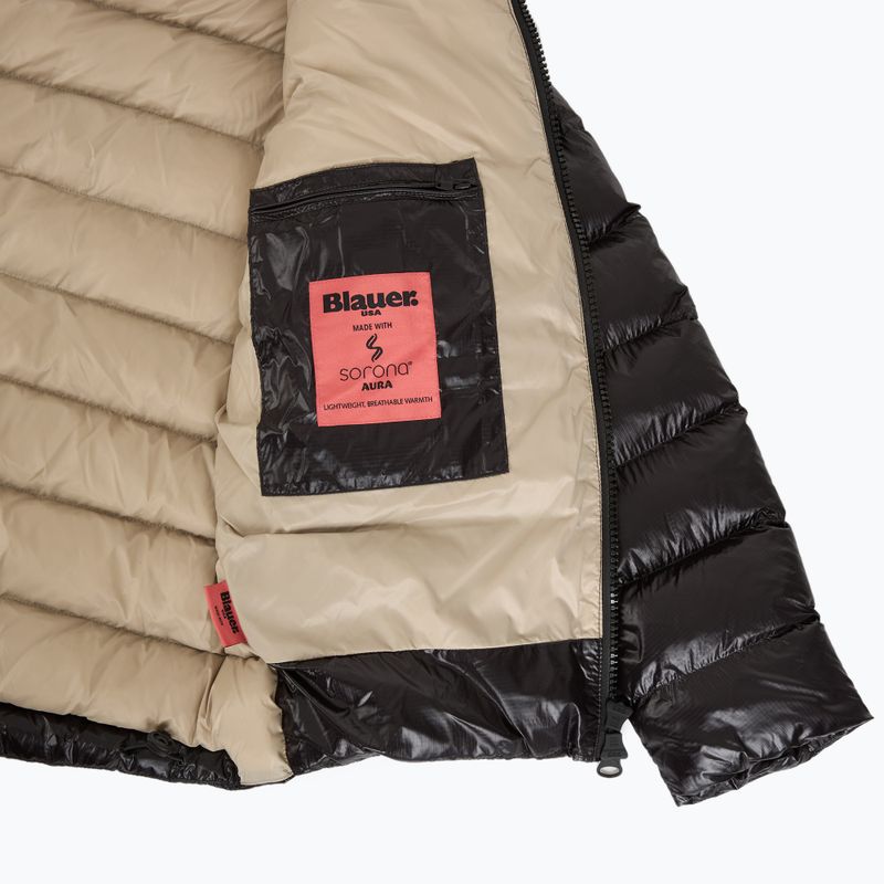 Куртка чоловіча Blauer USA Adams black inside beige 6