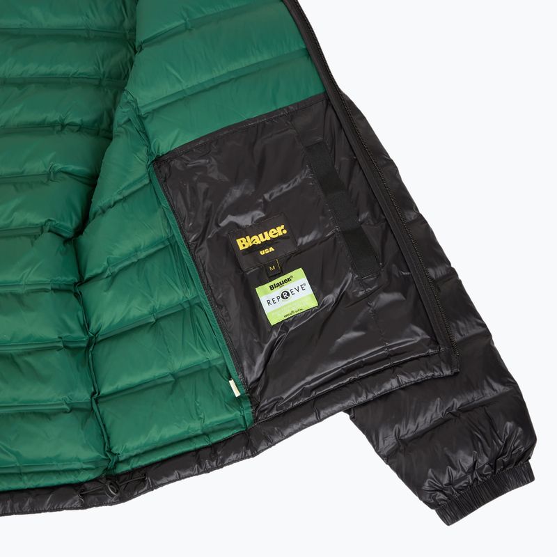 Куртка чоловіча Blauer USA Charles black inside green 6
