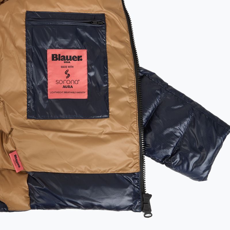 Куртка чоловіча Blauer USA Adams blue inside tabacco 5