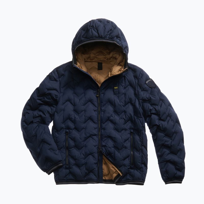 Куртка чоловіча Blauer USA Piery blue inside tobacco 7