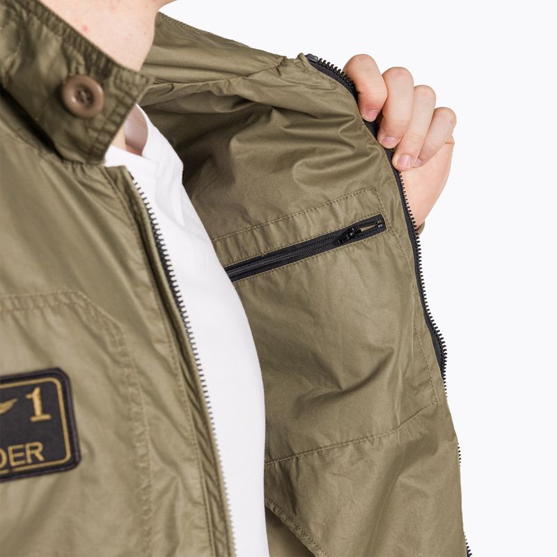 Чоловіча куртка Aeronautica Militare Heritage зеленого кольору 6
