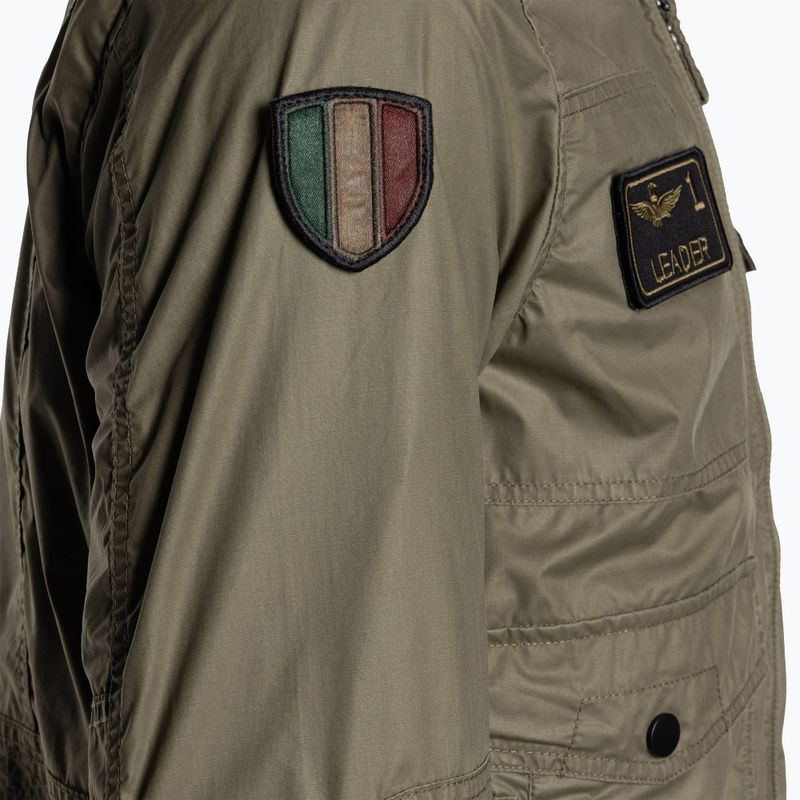 Чоловіча куртка Aeronautica Militare Heritage зеленого кольору 11