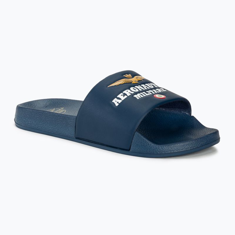 Чоловічі шльопанці Aeronautica Militare Beach сині