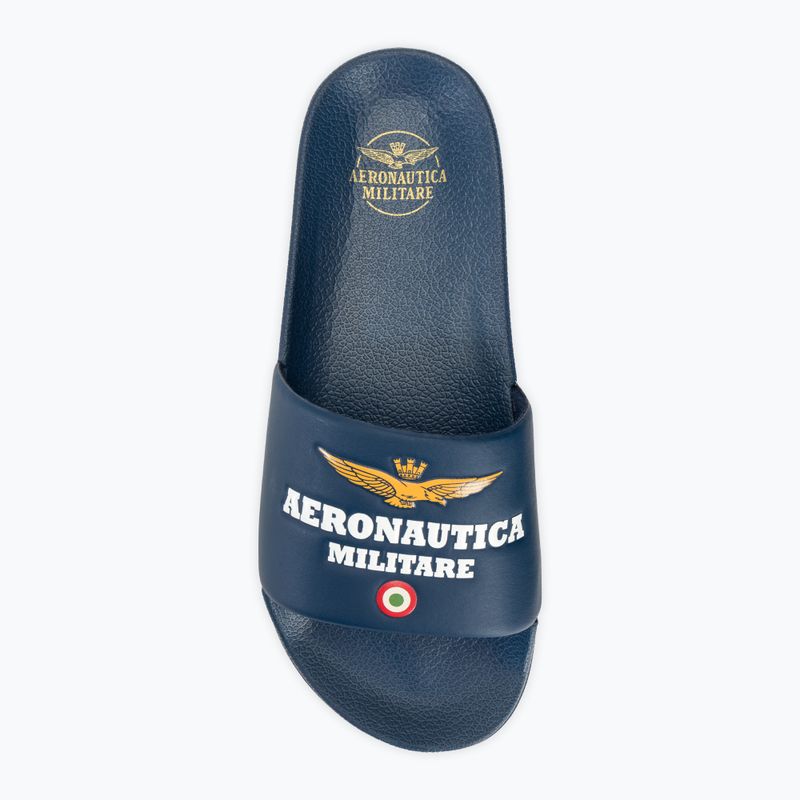 Чоловічі шльопанці Aeronautica Militare Beach сині 5