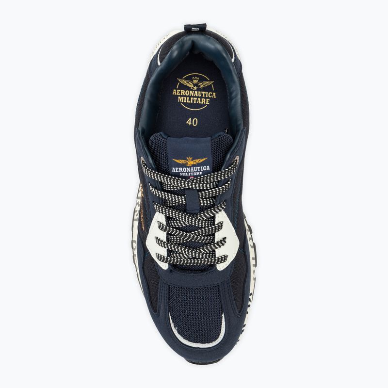 Кросівки чоловічі Aeronautica Militare Printed Sole light blue 5