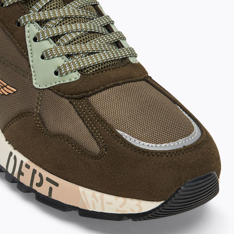 Кросівки чоловічі Aeronautica Militare SC276CT3380 dark green/light green 7