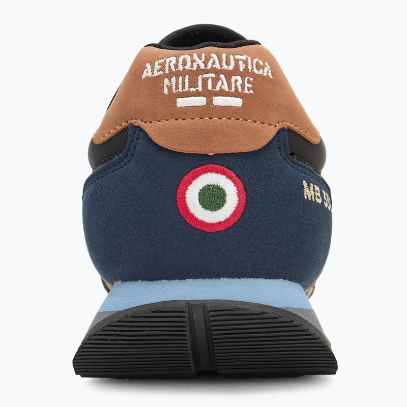 Кросівки чоловічі Aeronautica Militare SC292CT3331 blue/light brown/black 6