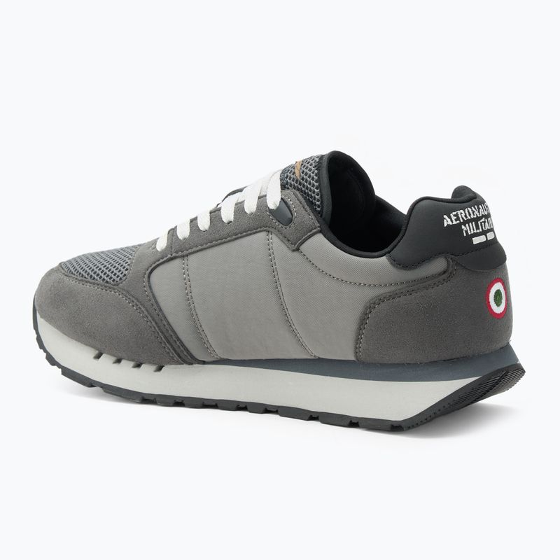 Кросівки чоловічі Aeronautica Militare SC292CT3331 light grey/dark grey 3