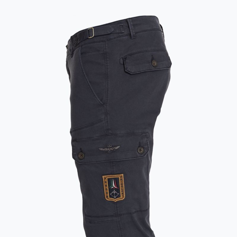Чоловічі темно-сині штани Aeronautica Militare Heritage 3