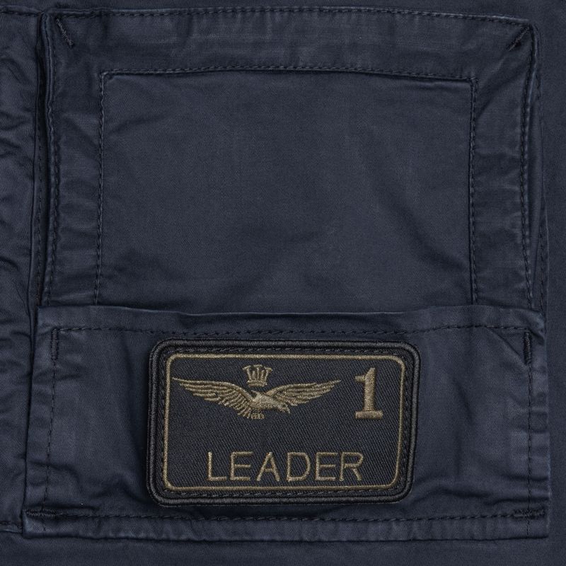 Чоловічі штани Aeronautica Militare Heritage синьо-чорні 4