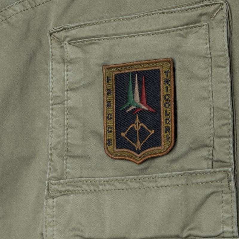 Чоловічі зелені штани Aeronautica Militare Heritage 4