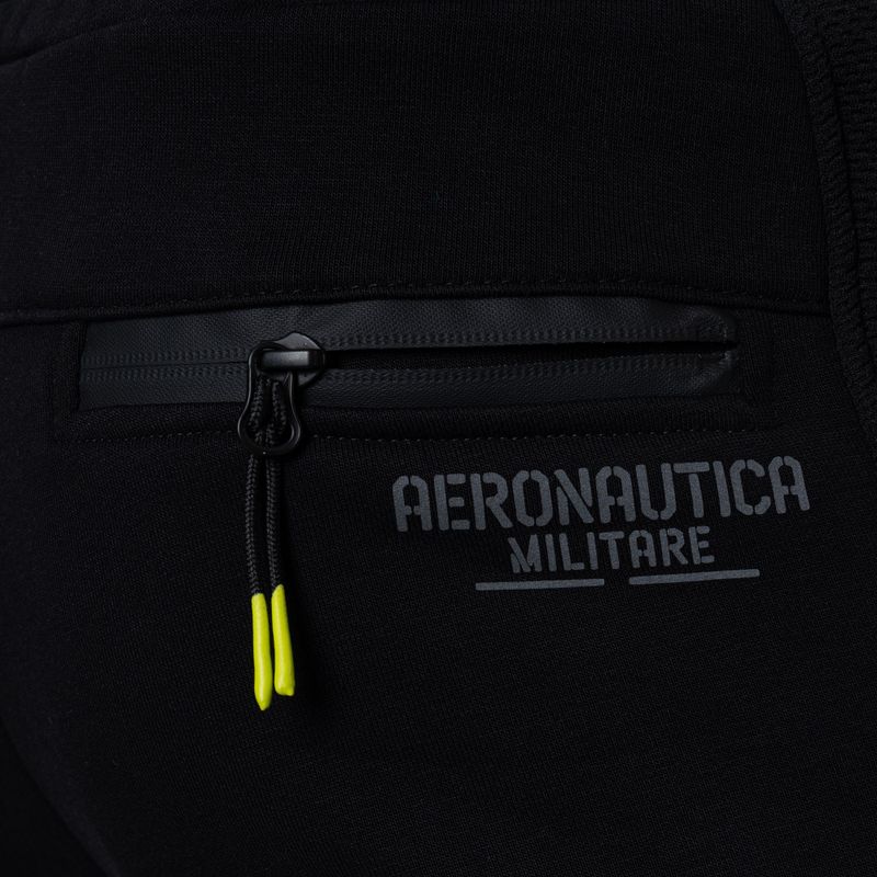 Чоловічі спортивні штани Aeronautica Militare Sport jet чорні 9F565 5
