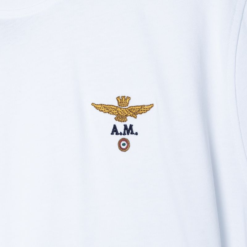 Чоловіча футболка Aeronautica Militare Essential білого кольору 3