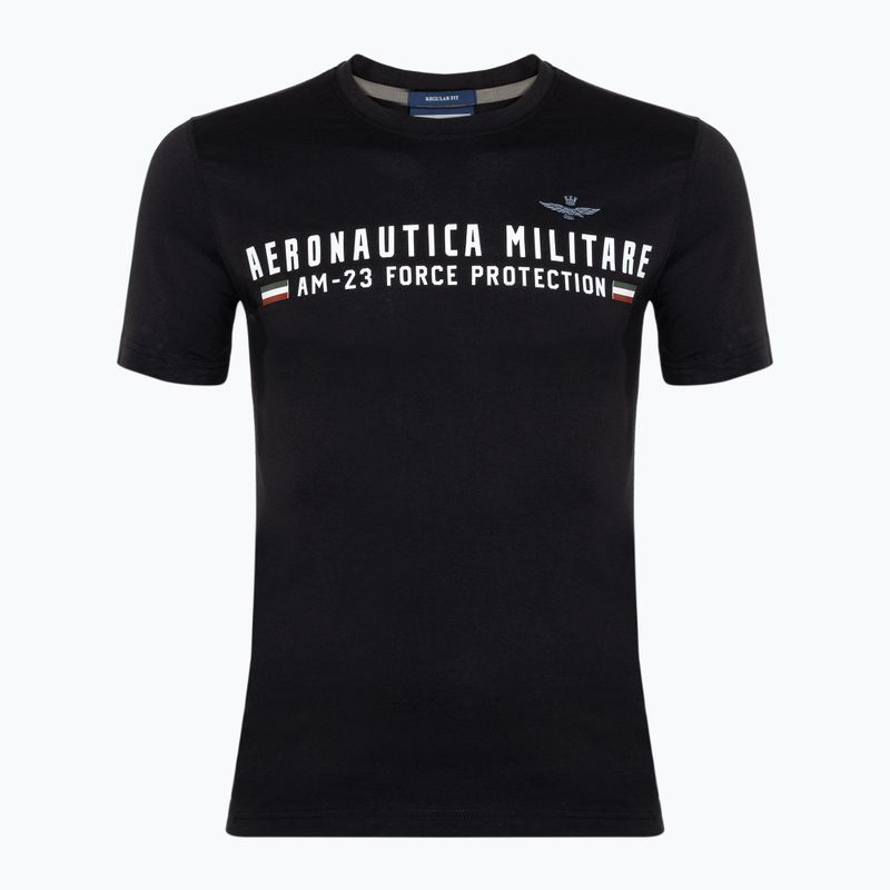 Чоловіча футболка Aeronautica Militare Heritage jet black