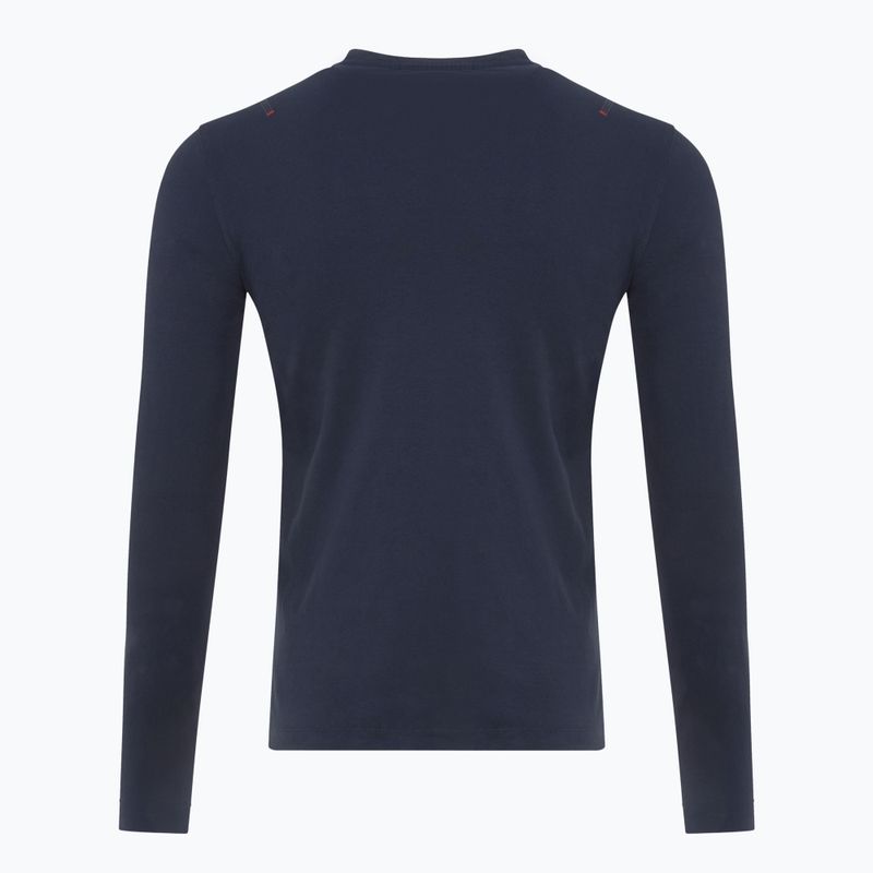 Лонгслів чоловічий Aeronautica Militare Flying Team dark blue 2