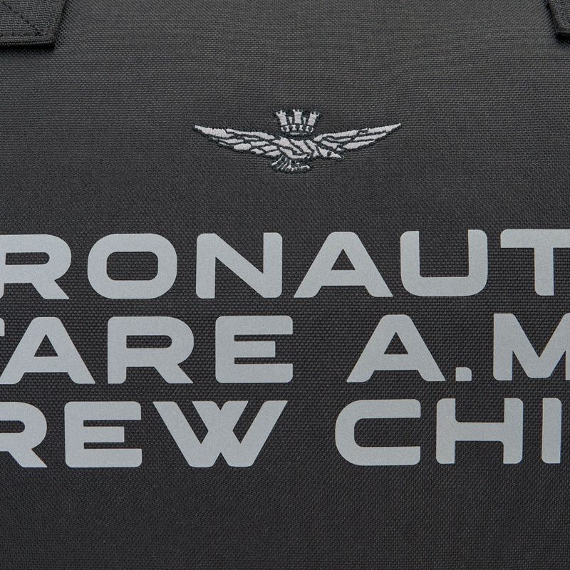 Дорожня сумка Aeronautica Militare Crew Chief 35 л реактивна чорна 4