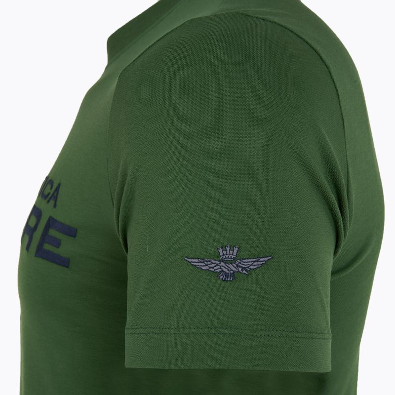 Футболка чоловіча Aeronautica Militare 251TS2379J674 forest green 4