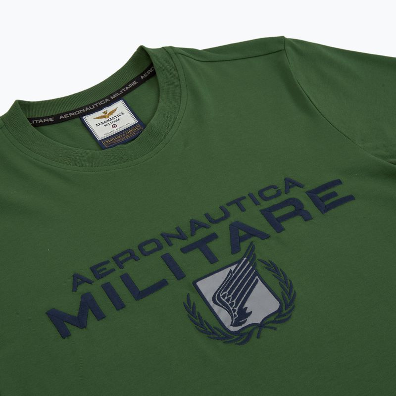 Футболка чоловіча Aeronautica Militare 251TS2379J674 forest green 5
