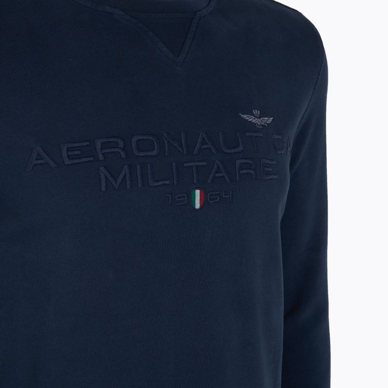 Кофта чоловіча Aeronautica Militare 251FE1985F539 blu navy washed 3