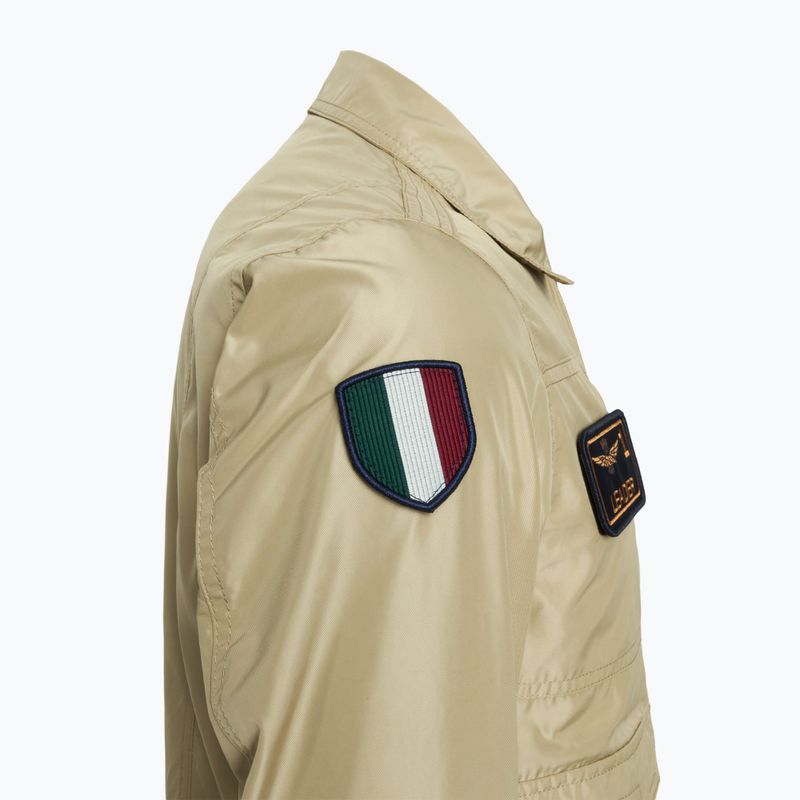 Чоловіча куртка Aeronautica Militare Heritage під антилопу бежевого кольору 5