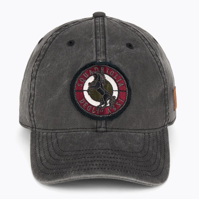 Чоловіча бейсболка Aeronautica Militare 251HA1211CT2476 чорна випрана 2