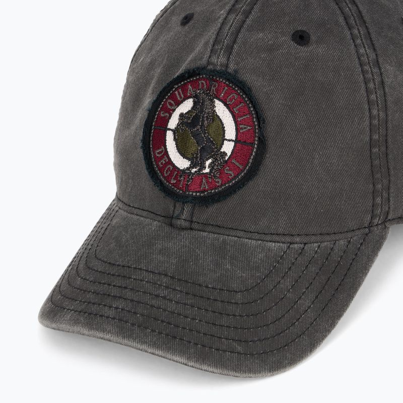 Чоловіча бейсболка Aeronautica Militare 251HA1211CT2476 чорна випрана 3