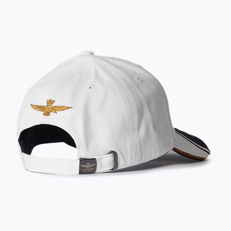 Чоловіча бейсболка Aeronautica Militare 251HA1210CT3299 блакитна темно-синя/біла 2