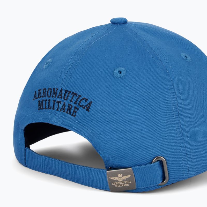 Чоловіча бейсболка Aeronautica Militare 251HA1212CT3299 середньо-синя 4