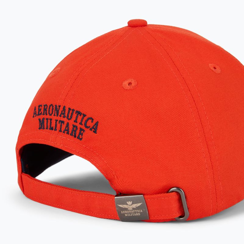 Чоловіча бейсболка Aeronautica Militare 251HA1212CT3299 папайя помаранчева 4