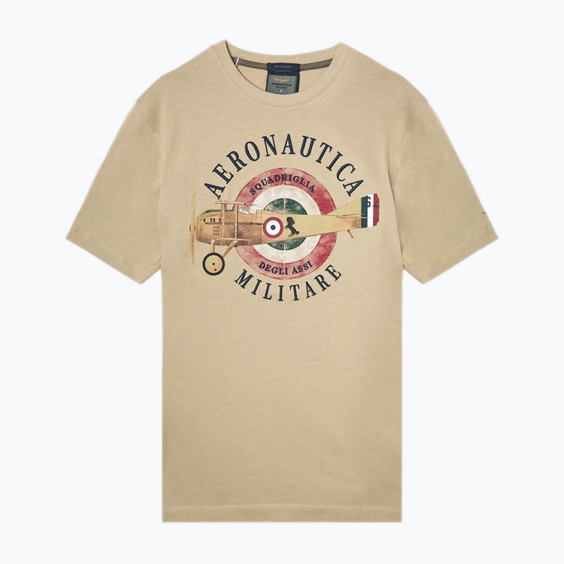 Футболка чоловіча Aeronautica Militare Squadriglia degli Assi antelope beige