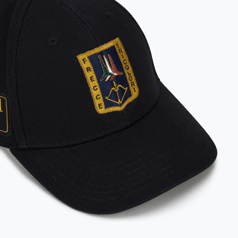 Чоловіча бейсболка Aeronautica Militare 251HA1150CT3043 реактивний чорний 3