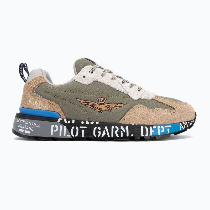 Кросівки чоловічі Aeronautica Militare 251SC276CT3546 agave/mouton 2