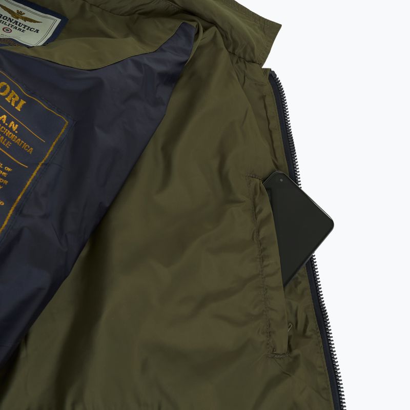 Чоловіча військова оливкова куртка Aeronautica Militare Heritage 7