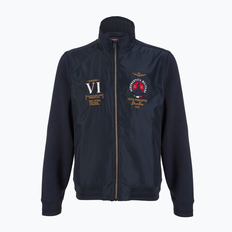 Кофта чоловіча Aeronautica Militare 251AF500F459 Cappucio blu navy 7