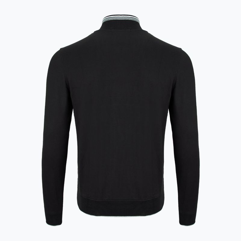 Кофта чоловіча Aeronautica Militare Essential jet black 2