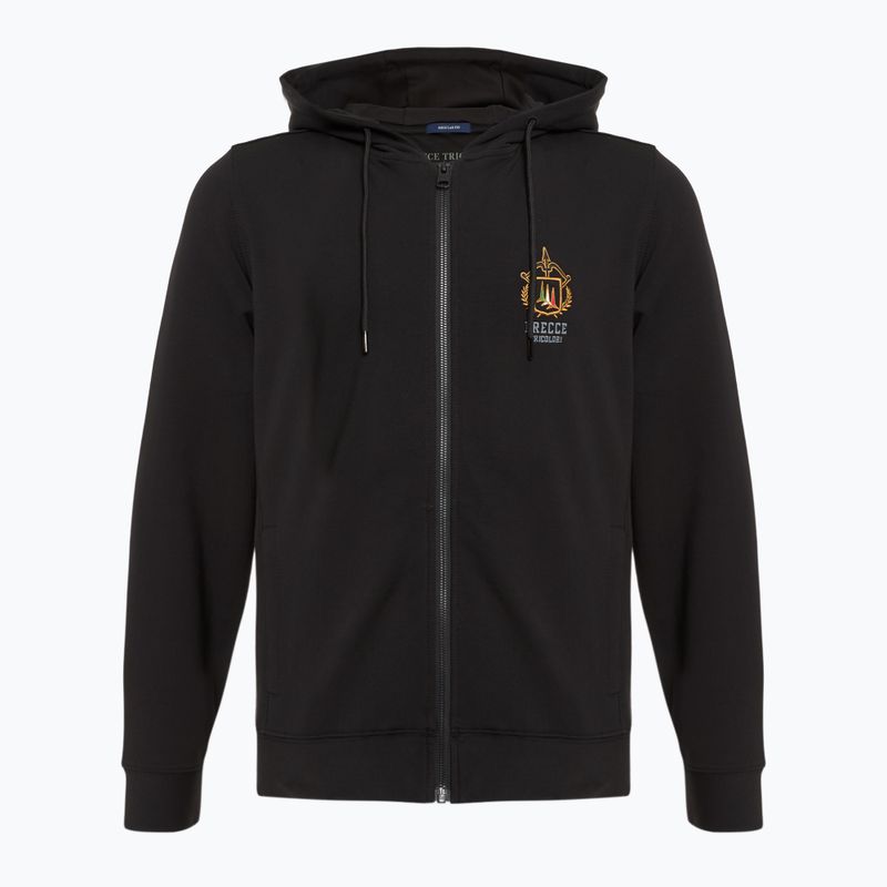 Чоловічий реактивний чорний світшот Aeronautica Militare Essential Hoody
