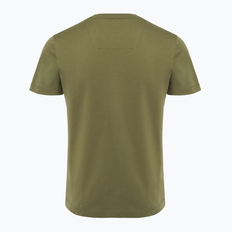 Чоловіча футболка Aeronautica Militare Essential зеленого кольору 2