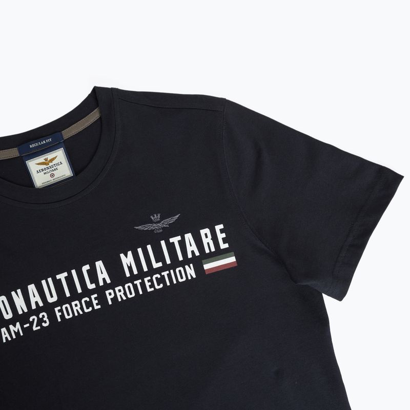 Чоловіча футболка Aeronautica Militare Heritage блакитного кольору 3