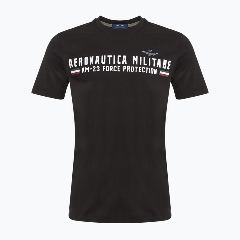 Чоловіча футболка Aeronautica Militare Heritage jet black