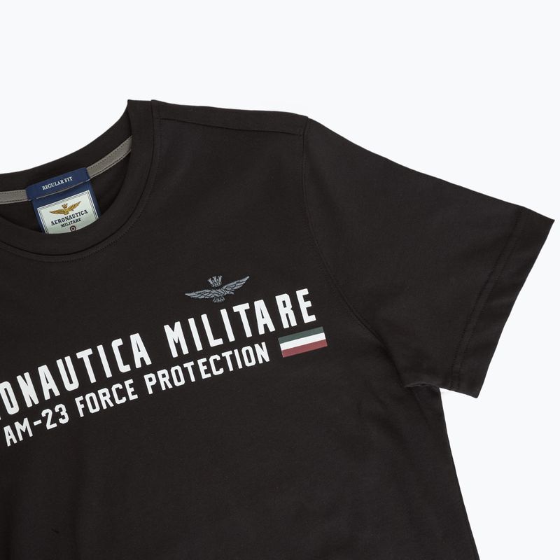 Чоловіча футболка Aeronautica Militare Heritage jet black 3