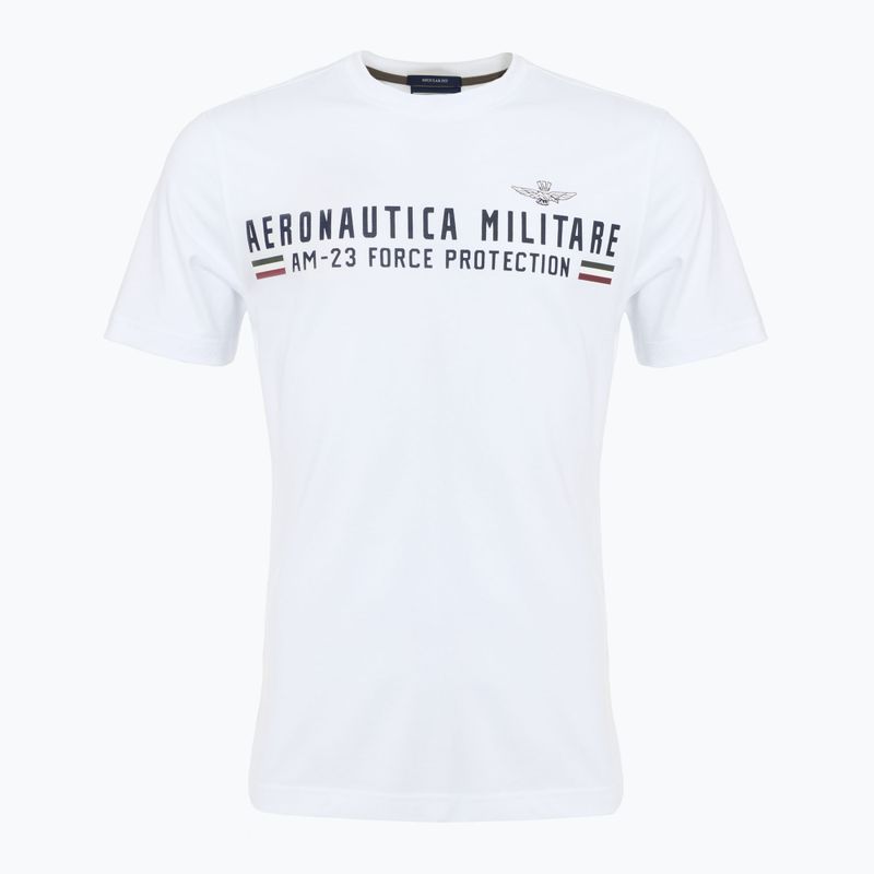 Чоловіча футболка Aeronautica Militare Heritage білого кольору