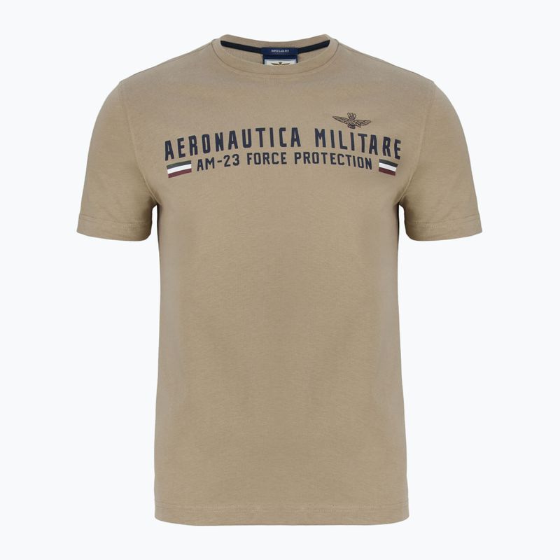 Чоловіча футболка Aeronautica Militare Heritage дюна бежева