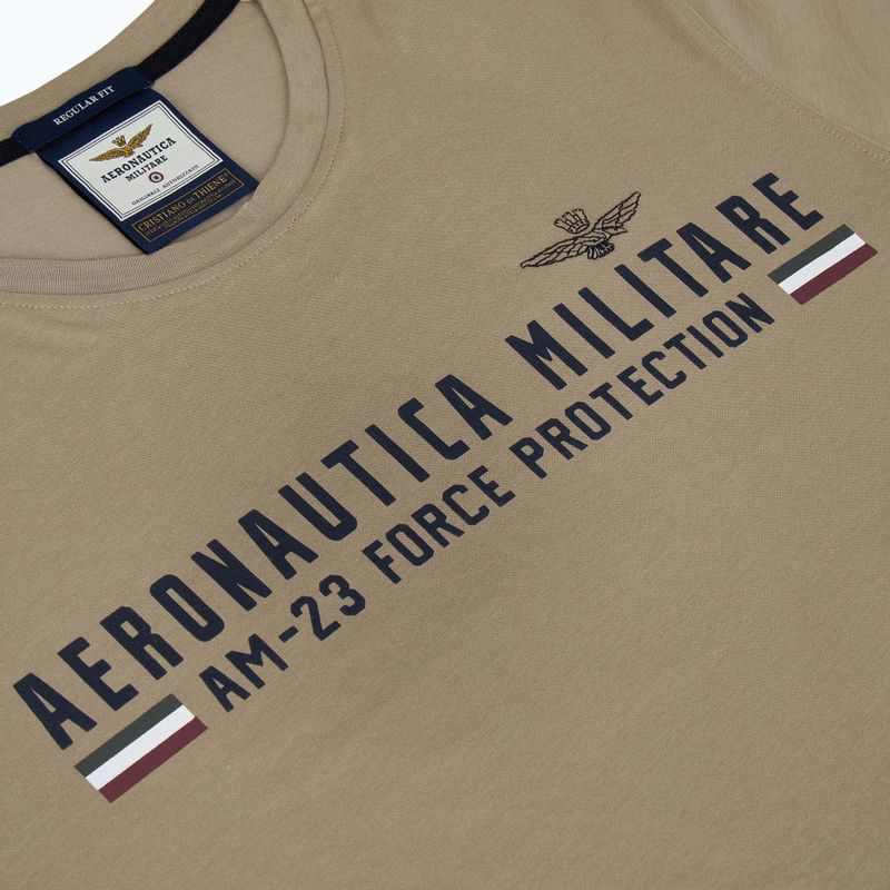 Чоловіча футболка Aeronautica Militare Heritage дюна бежева 3