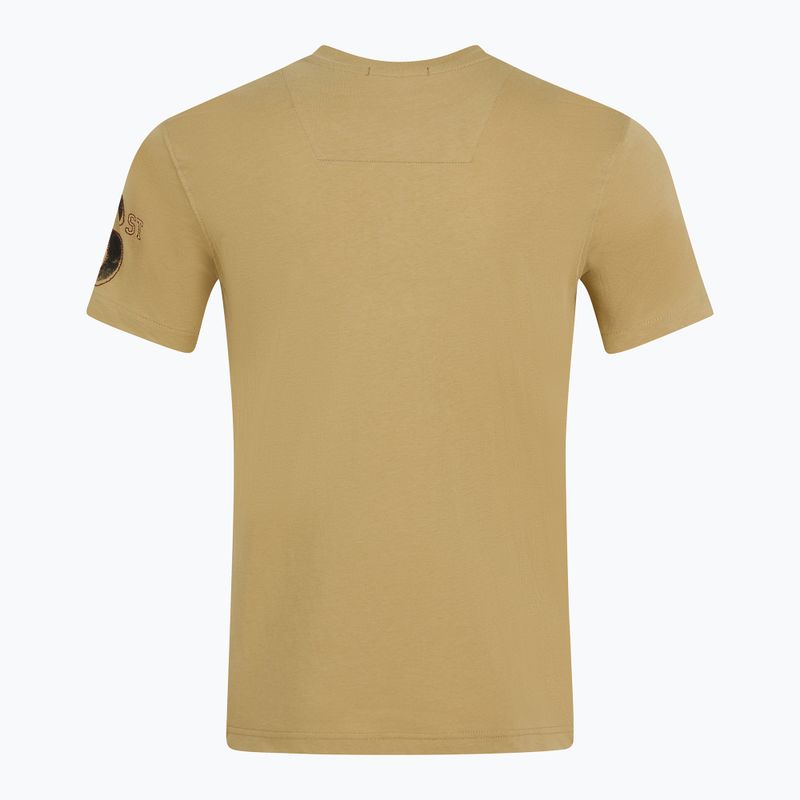 Футболка чоловіча Aeronautica Militare Tornado antelope beige 2
