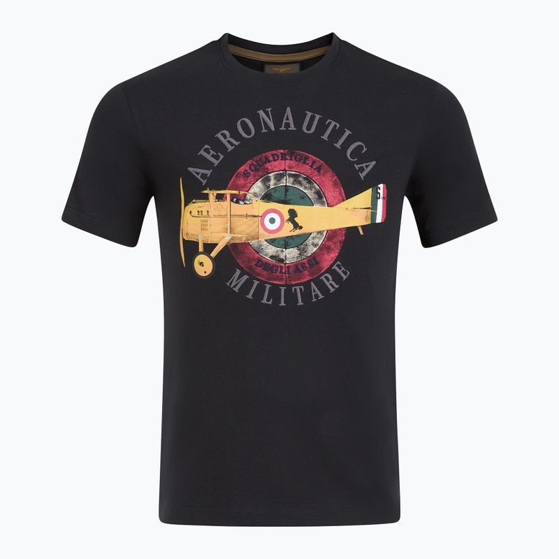 Футболка чоловіча Aeronautica Militare Squadriglia degli Assi blu navy