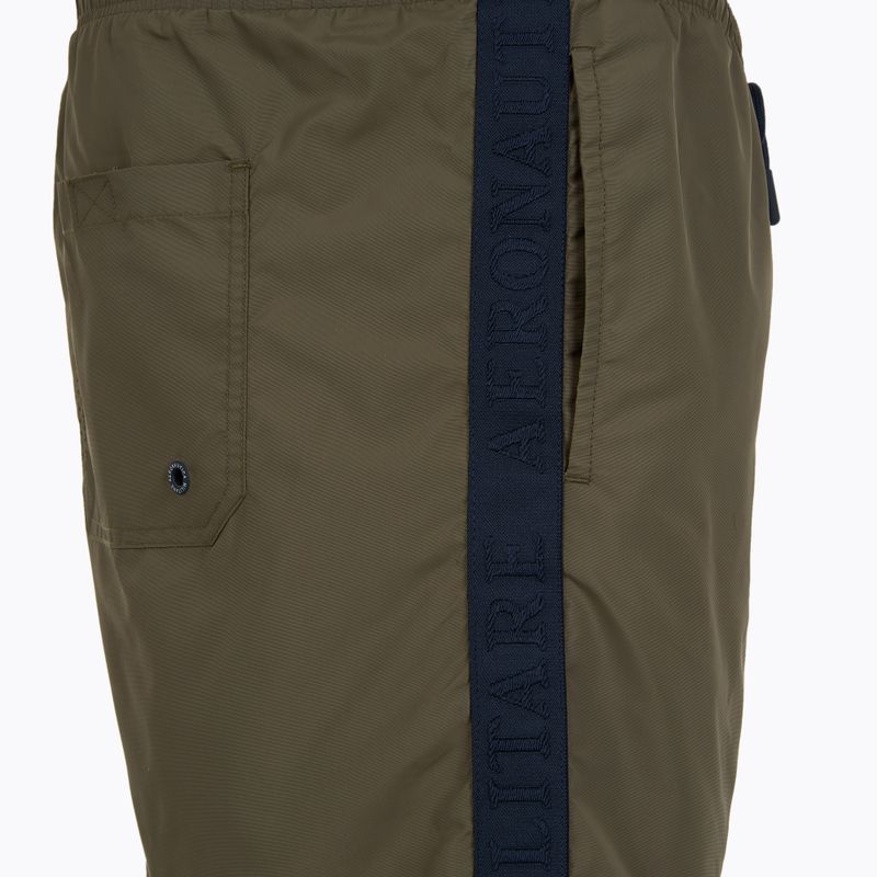 Шорти для плавання чоловічі Aeronautica Militare 251BW225CT3539 millitary olive 4
